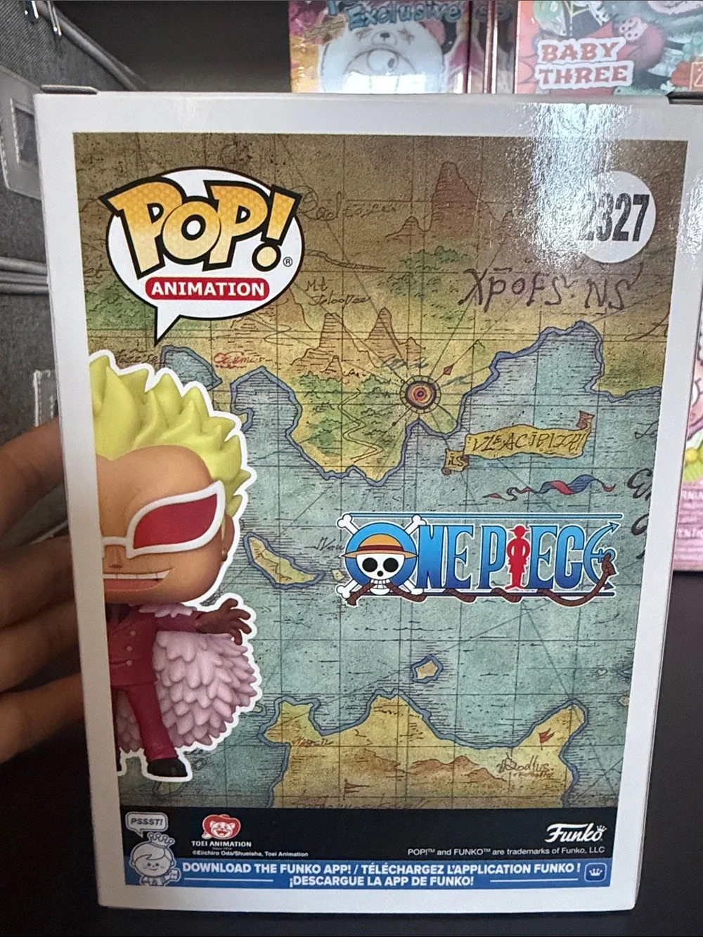 Funko One Piece Doflamingo Flocked Vinyl Figure - limited edition SDCC